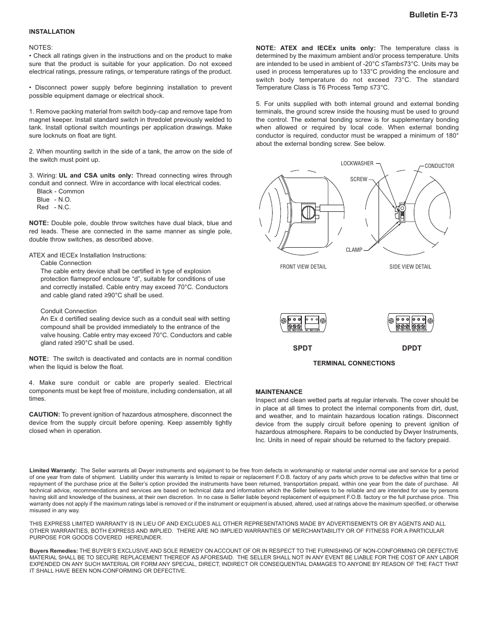 Dwyer L4 User Manual | Page 3 / 16