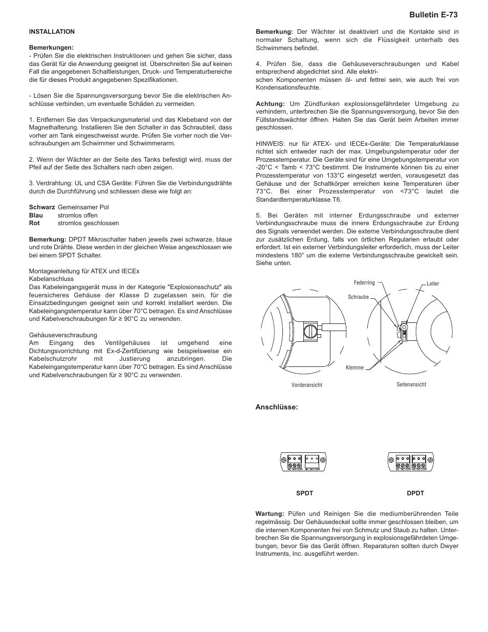 Dwyer L4 User Manual | Page 7 / 16