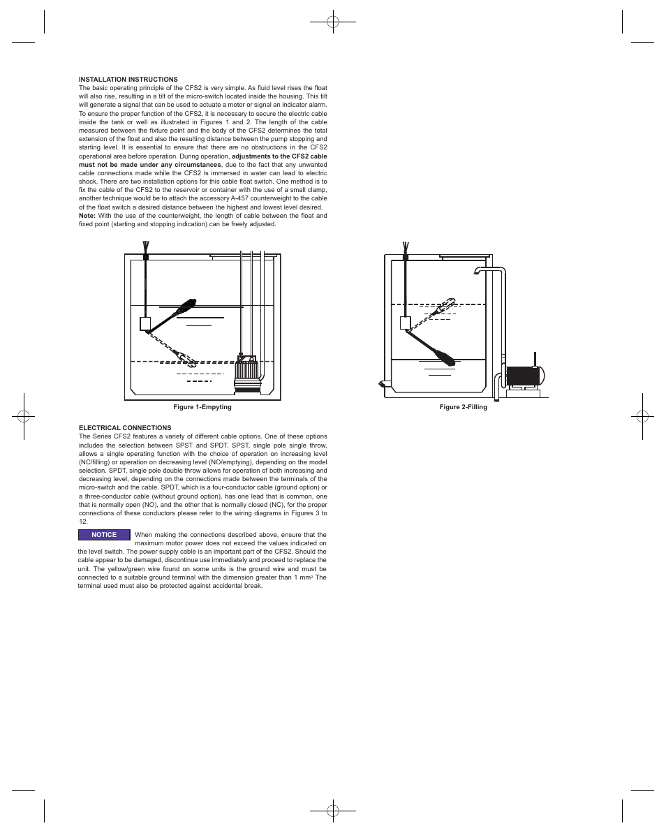 Dwyer CFS2 User Manual | Page 2 / 4