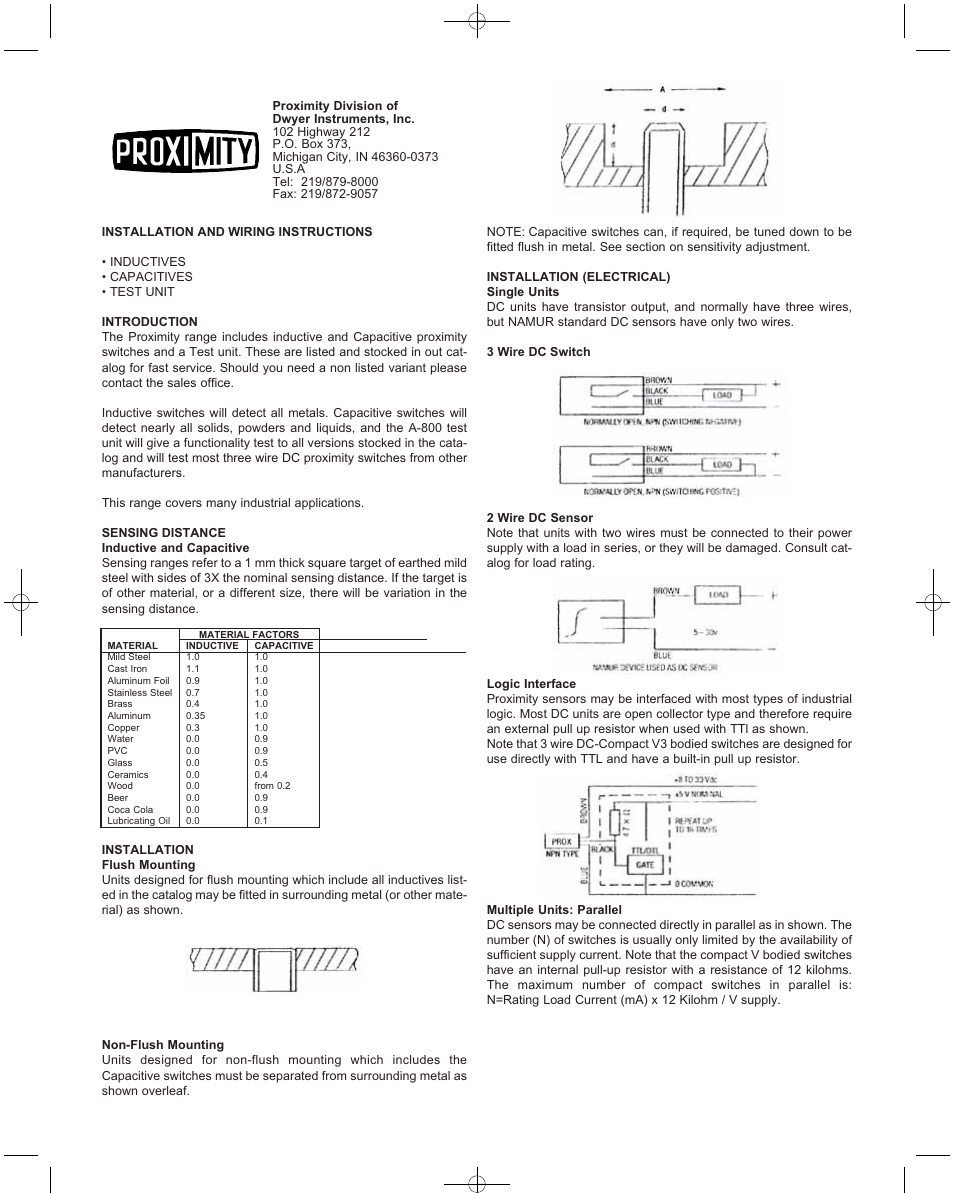 Dwyer PS User Manual | Page 3 / 4