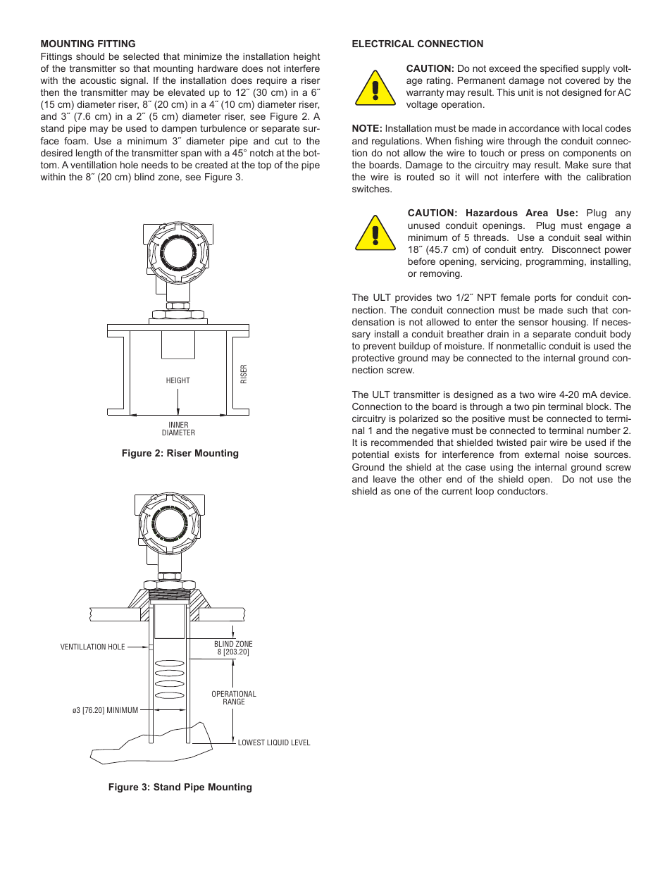 Dwyer ULT User Manual | Page 3 / 8