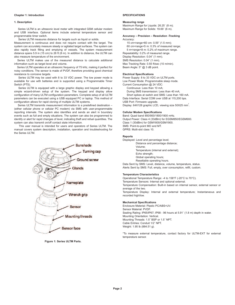 Dwyer ULTM User Manual | Page 3 / 20