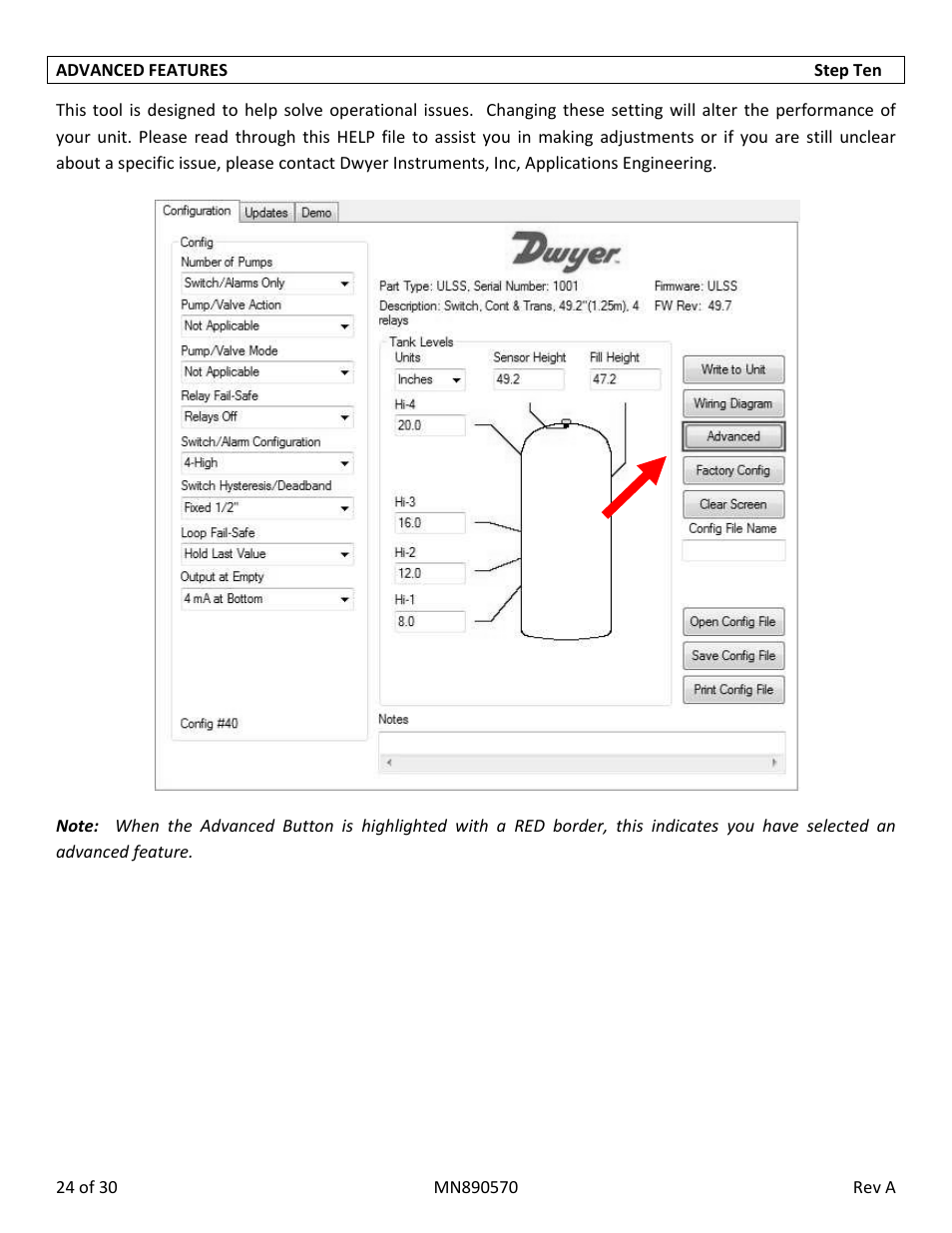 Dwyer ULSS User Manual | Page 24 / 30