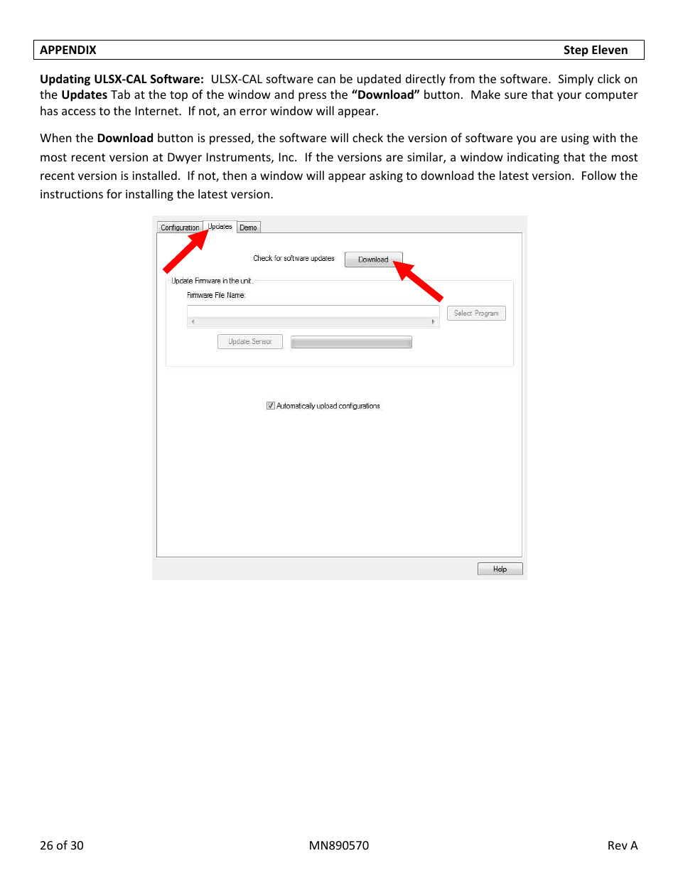 Dwyer ULSS User Manual | Page 26 / 30