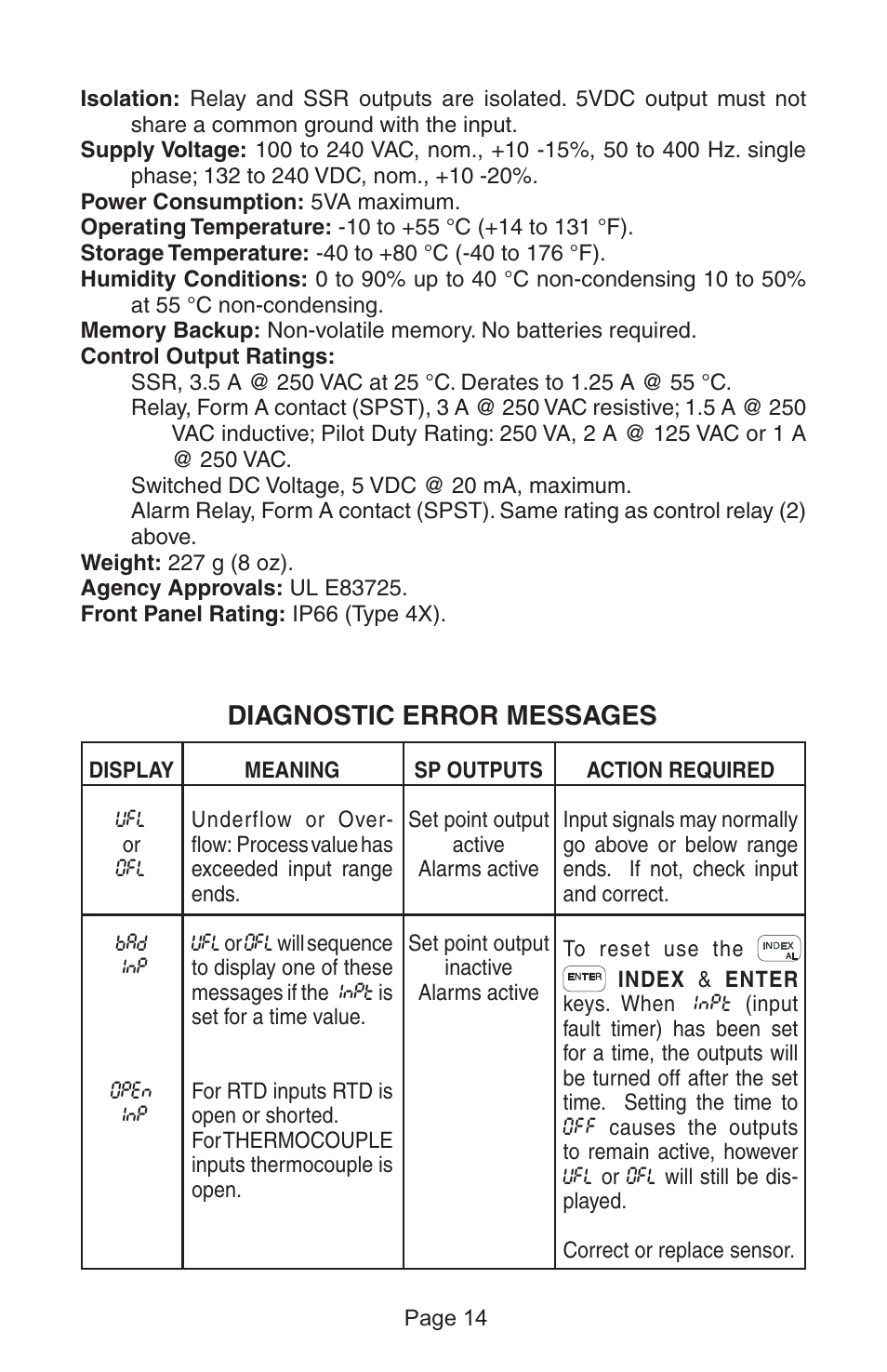 Dwyer 1500 User Manual | Page 14 / 16