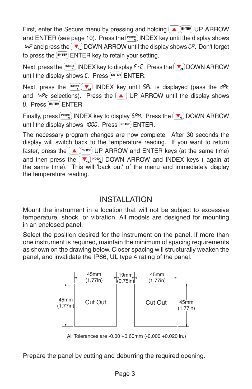 Dwyer 1500 User Manual | Page 3 / 16