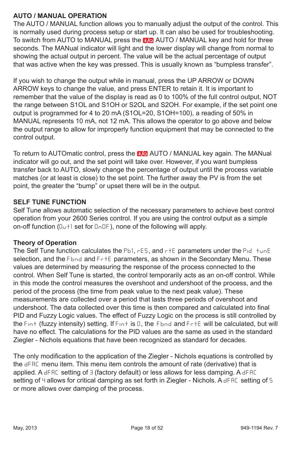 Dwyer 2600 User Manual | Page 18 / 52