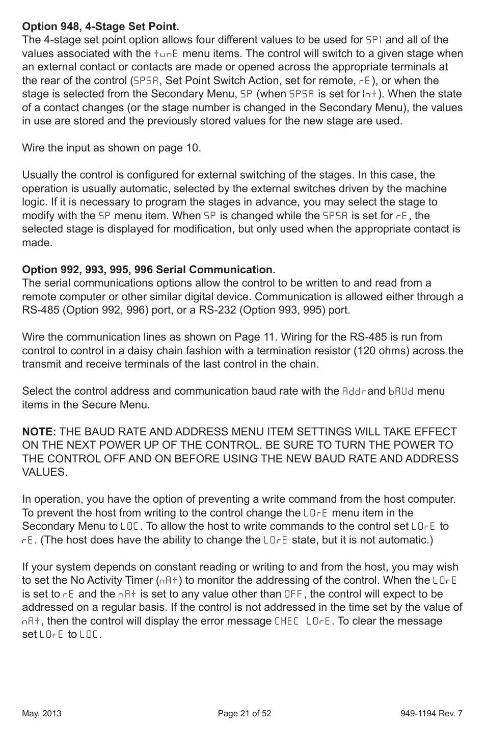 Dwyer 2600 User Manual | Page 21 / 52