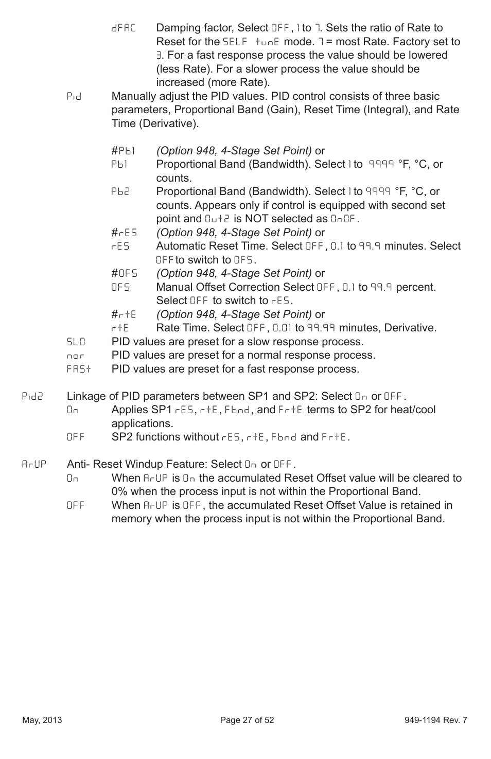 Dwyer 2600 User Manual | Page 27 / 52