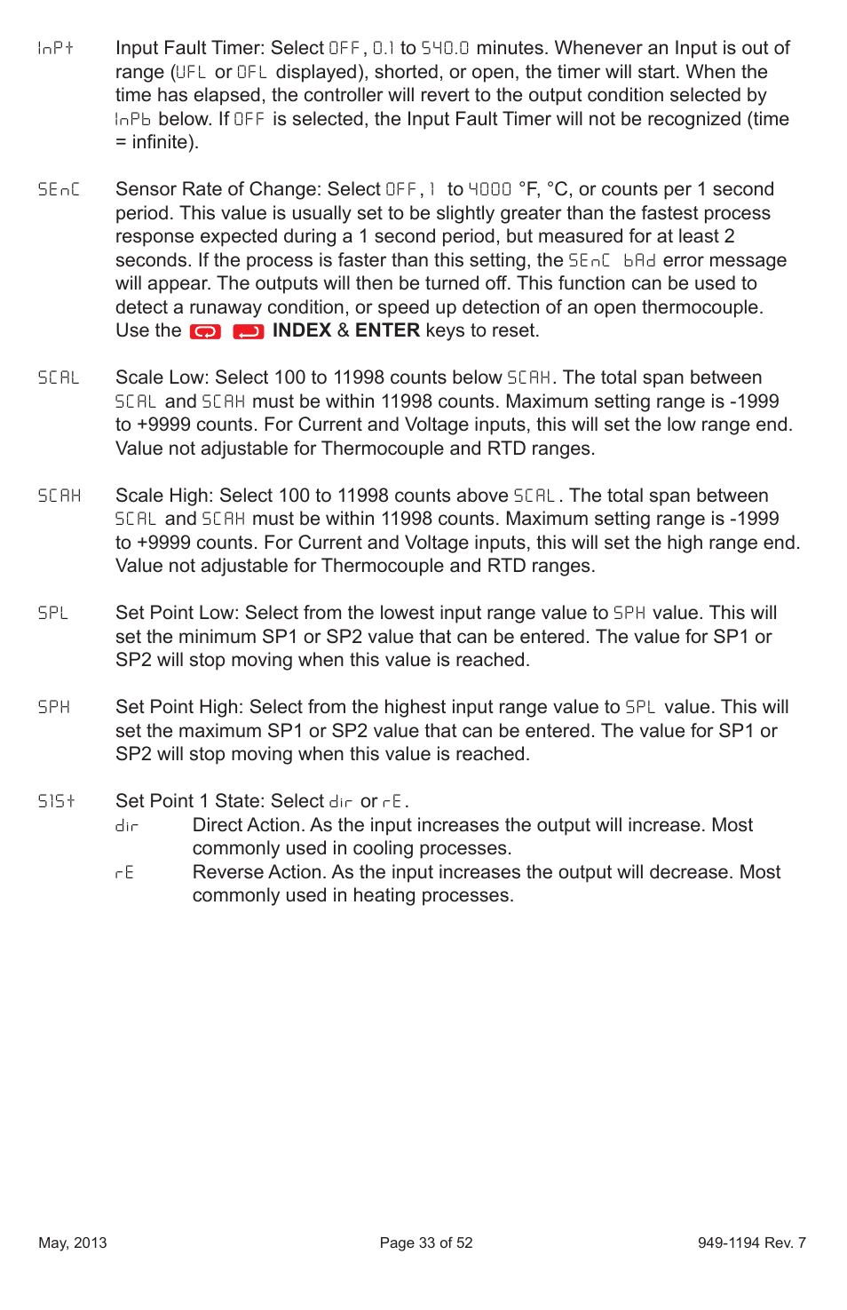 Dwyer 2600 User Manual | Page 33 / 52
