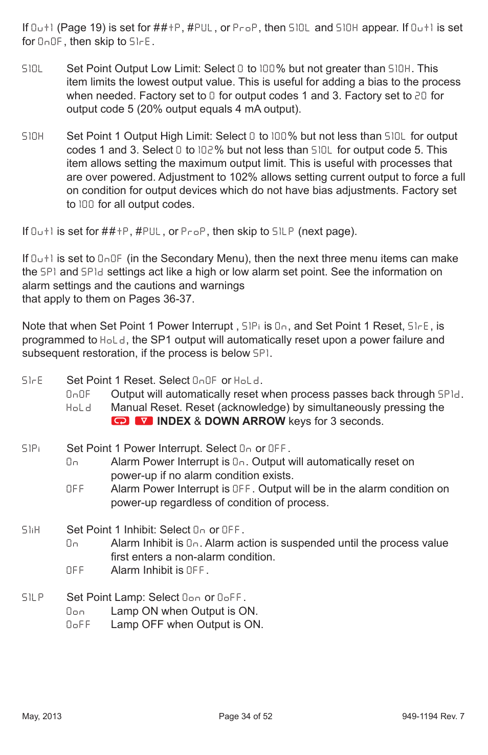 Dwyer 2600 User Manual | Page 34 / 52
