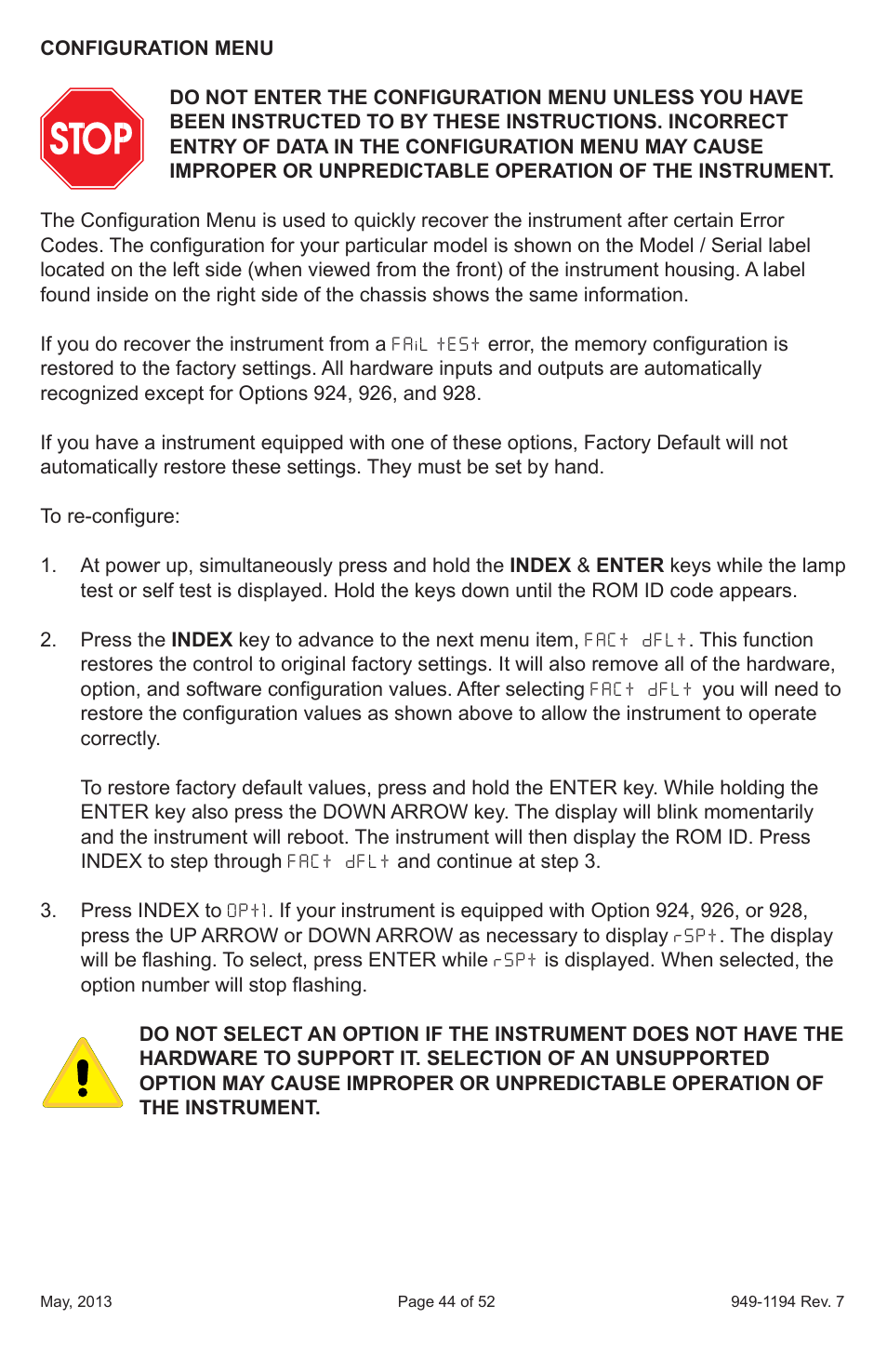 Dwyer 2600 User Manual | Page 44 / 52