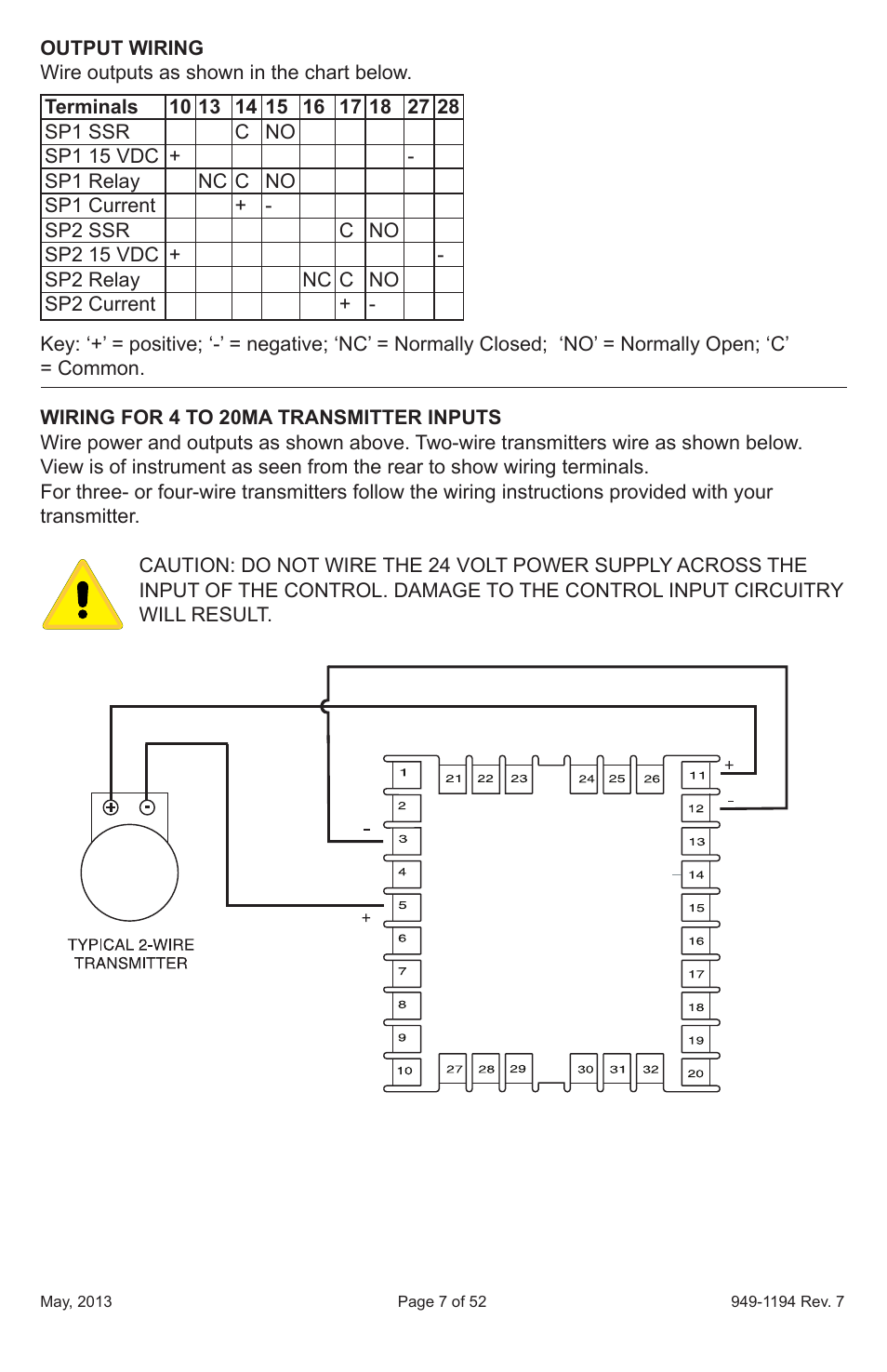 Dwyer 2600 User Manual | Page 7 / 52