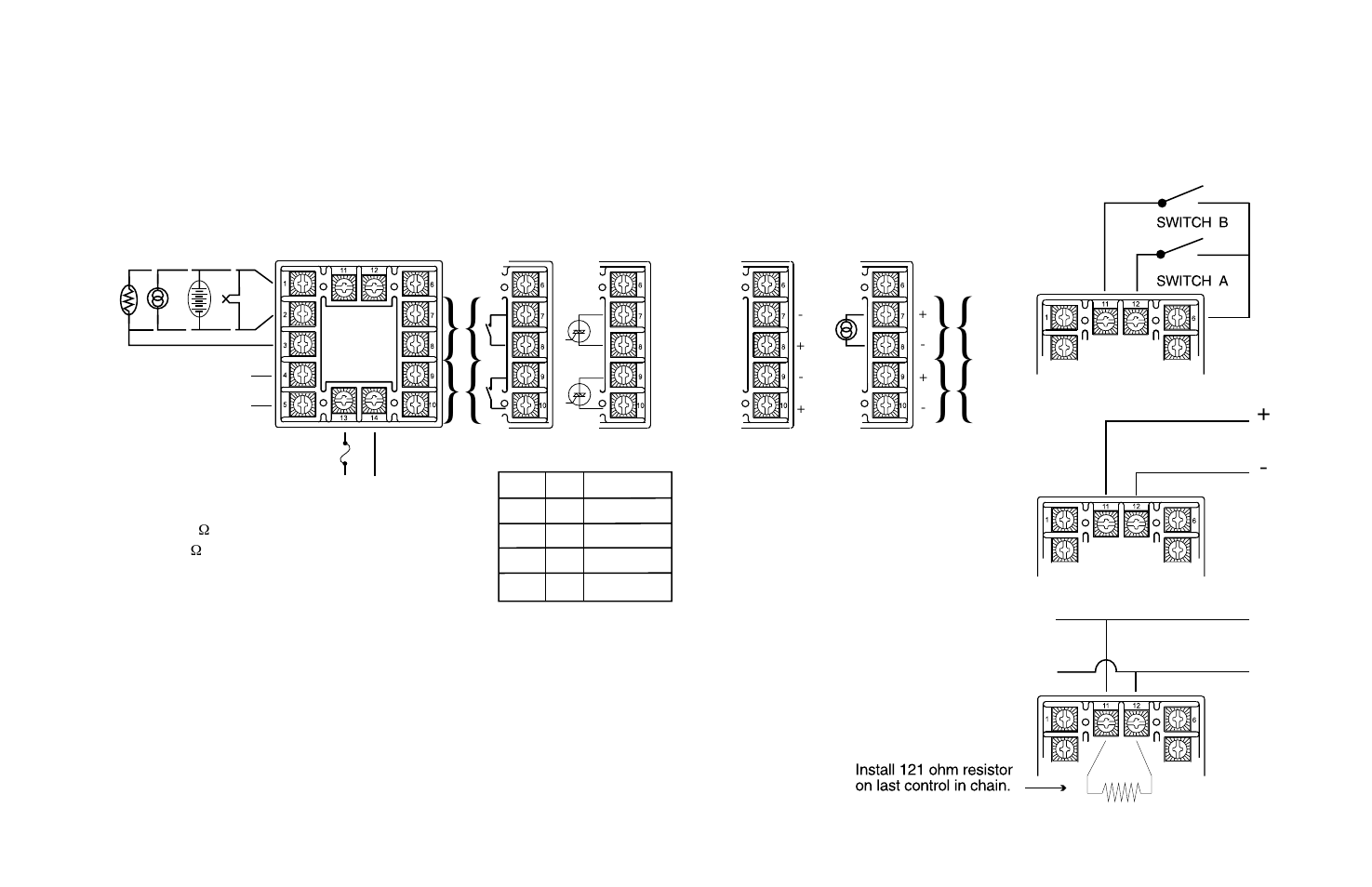 Wiring | Dwyer 1600 User Manual | Page 7 / 36