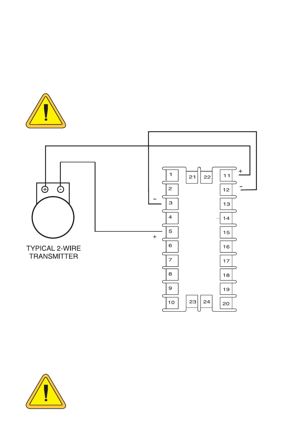Wiring for optional inputs and outputs, Wiring for transmitter inputs | Dwyer 8600 User Manual | Page 6 / 40