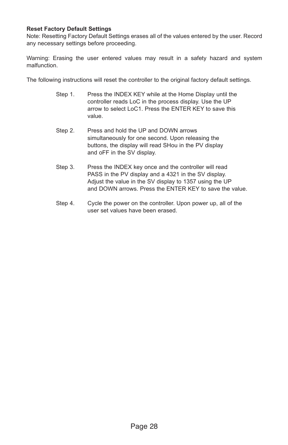 Page 28 | Dwyer 8B User Manual | Page 28 / 32