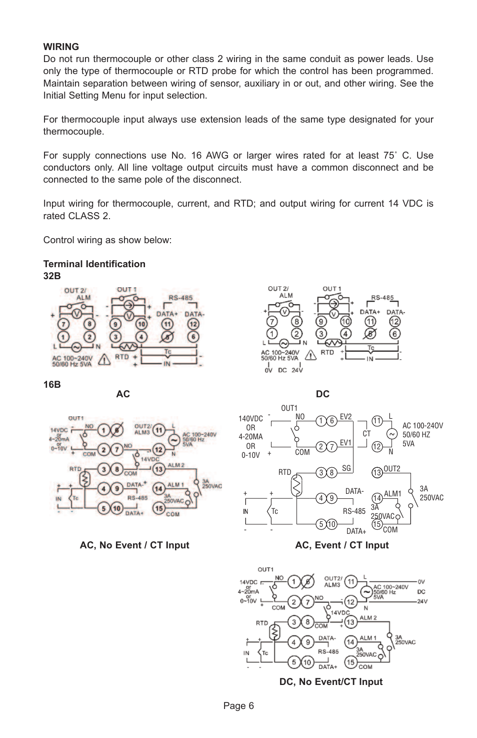 Dwyer 8B User Manual | Page 6 / 32