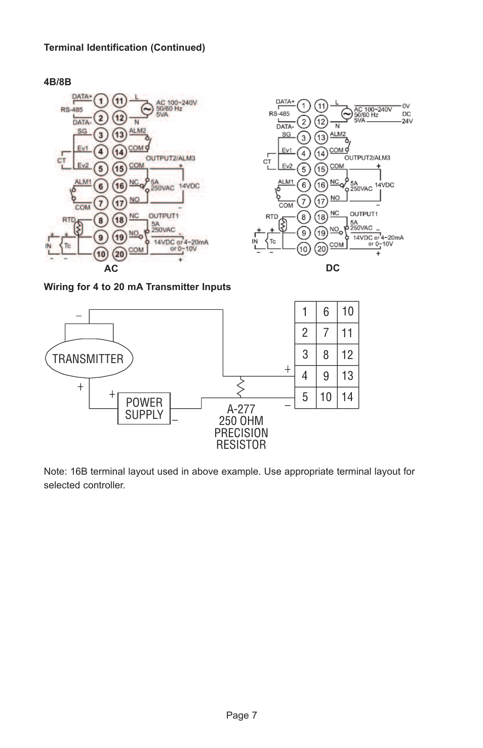 Dwyer 8B User Manual | Page 7 / 32