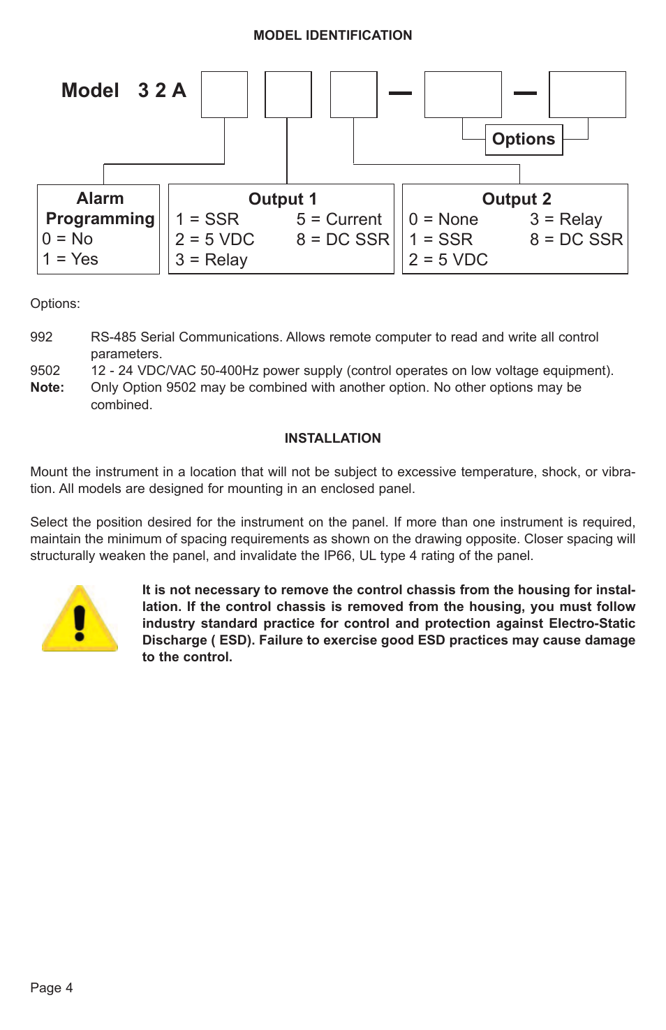 Model 3 2 a | Dwyer 32A User Manual | Page 4 / 36