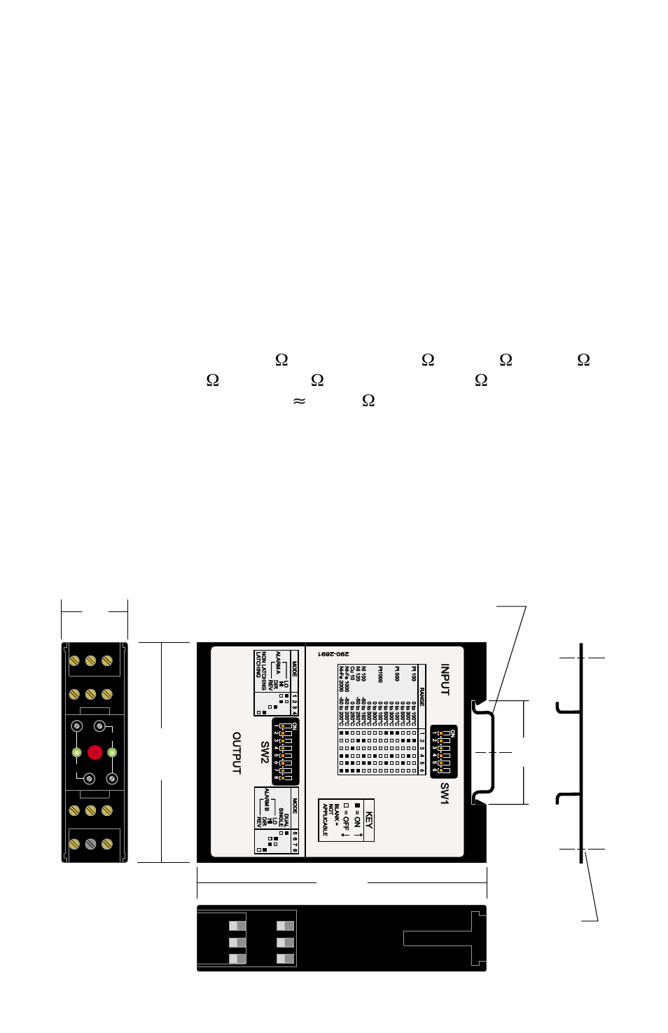 Specifications, Dimensions | Dwyer SC1490 User Manual | Page 7 / 8