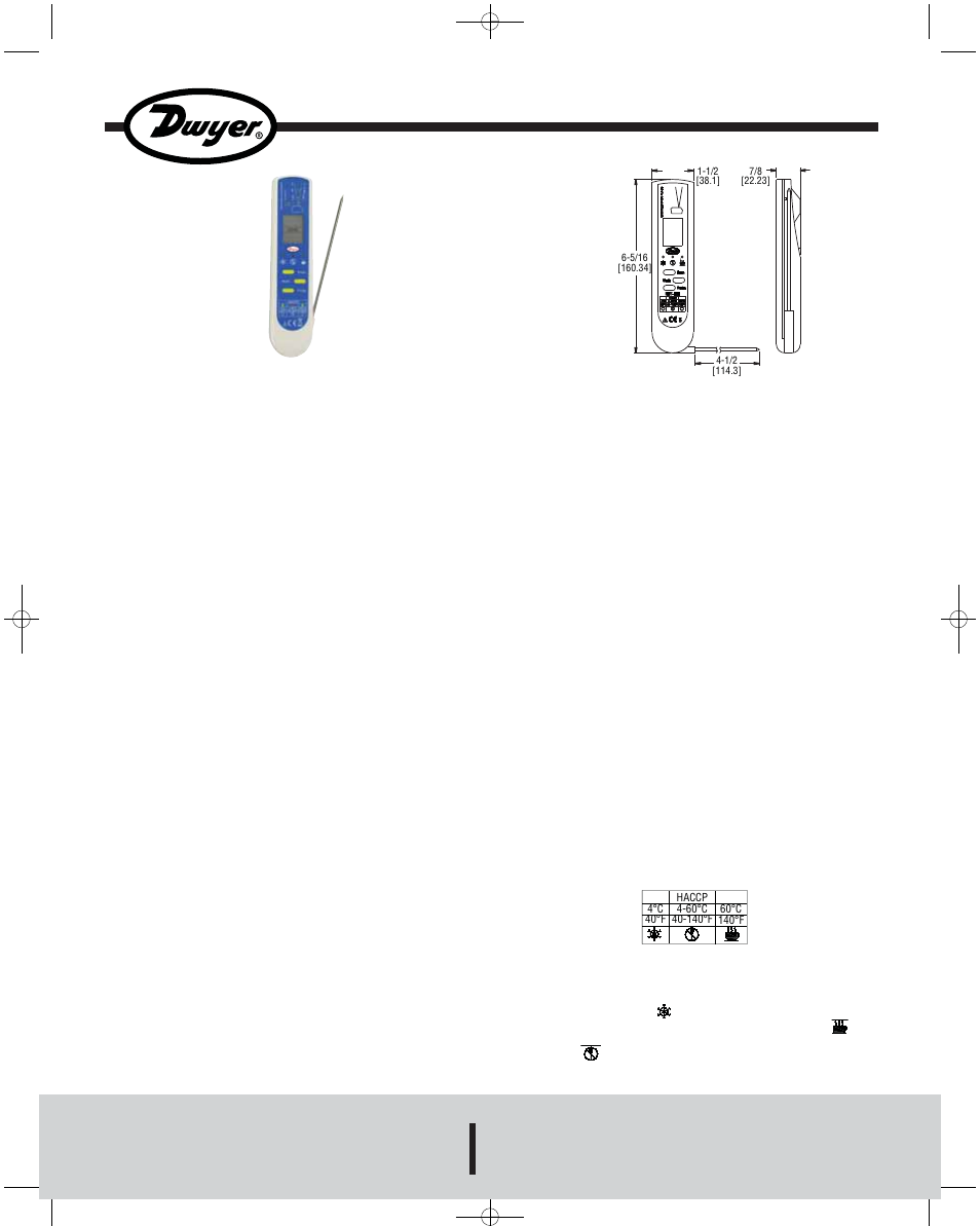 Dwyer FST-300 User Manual | 2 pages