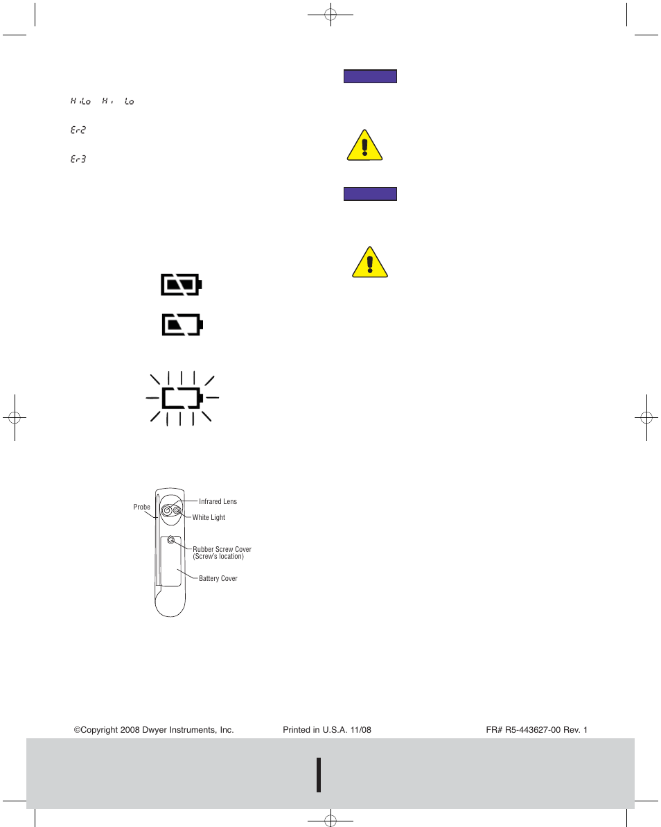 Dwyer instruments, inc | Dwyer FST-300 User Manual | Page 2 / 2