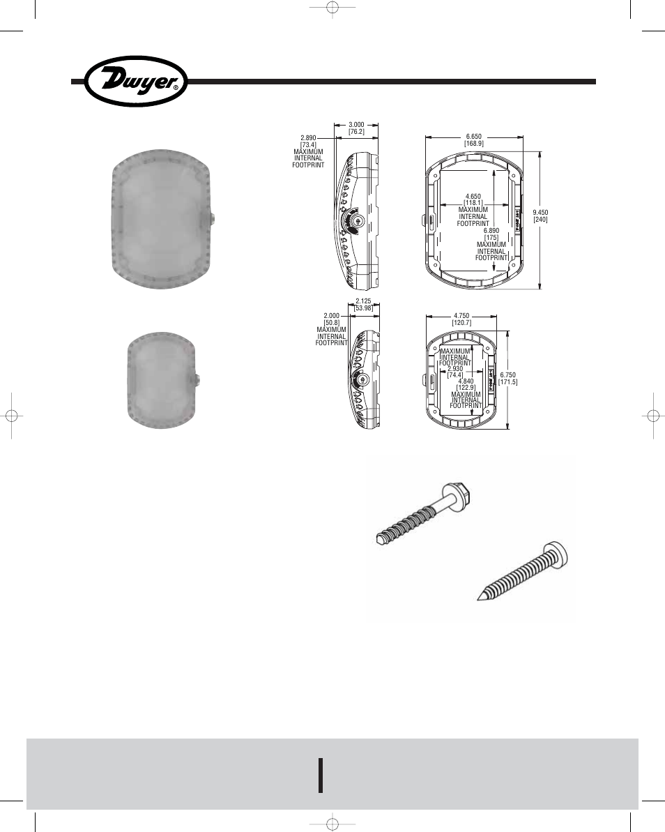 Dwyer TG User Manual | 2 pages