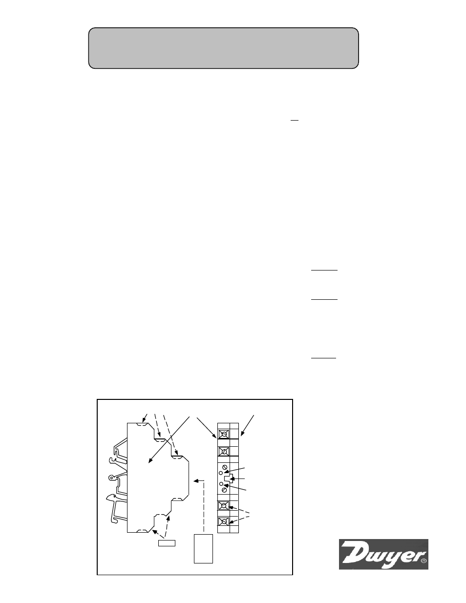 Dwyer SCC-C/V User Manual | 2 pages