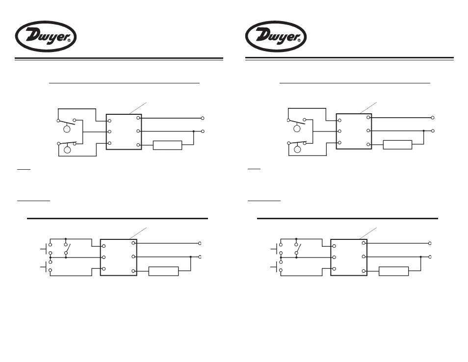 Dwyer SSR-324 User Manual | 2 pages