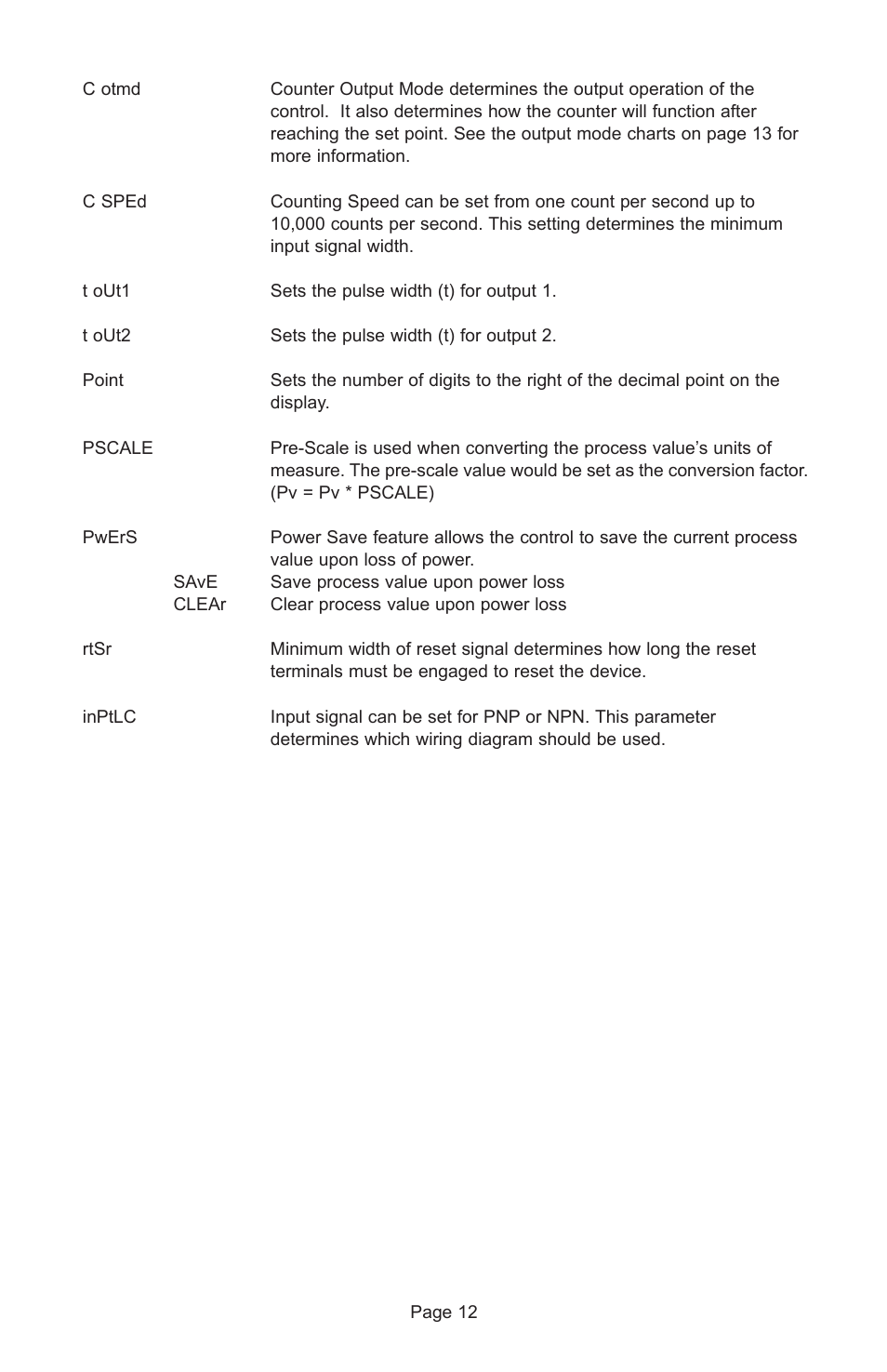 Dwyer LCT216 User Manual | Page 12 / 18