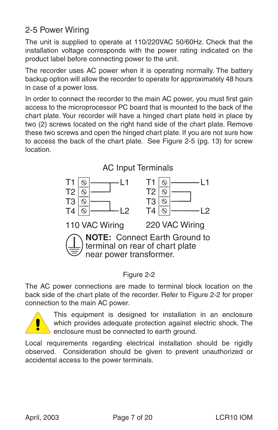Dwyer LCR10 User Manual | Page 7 / 20