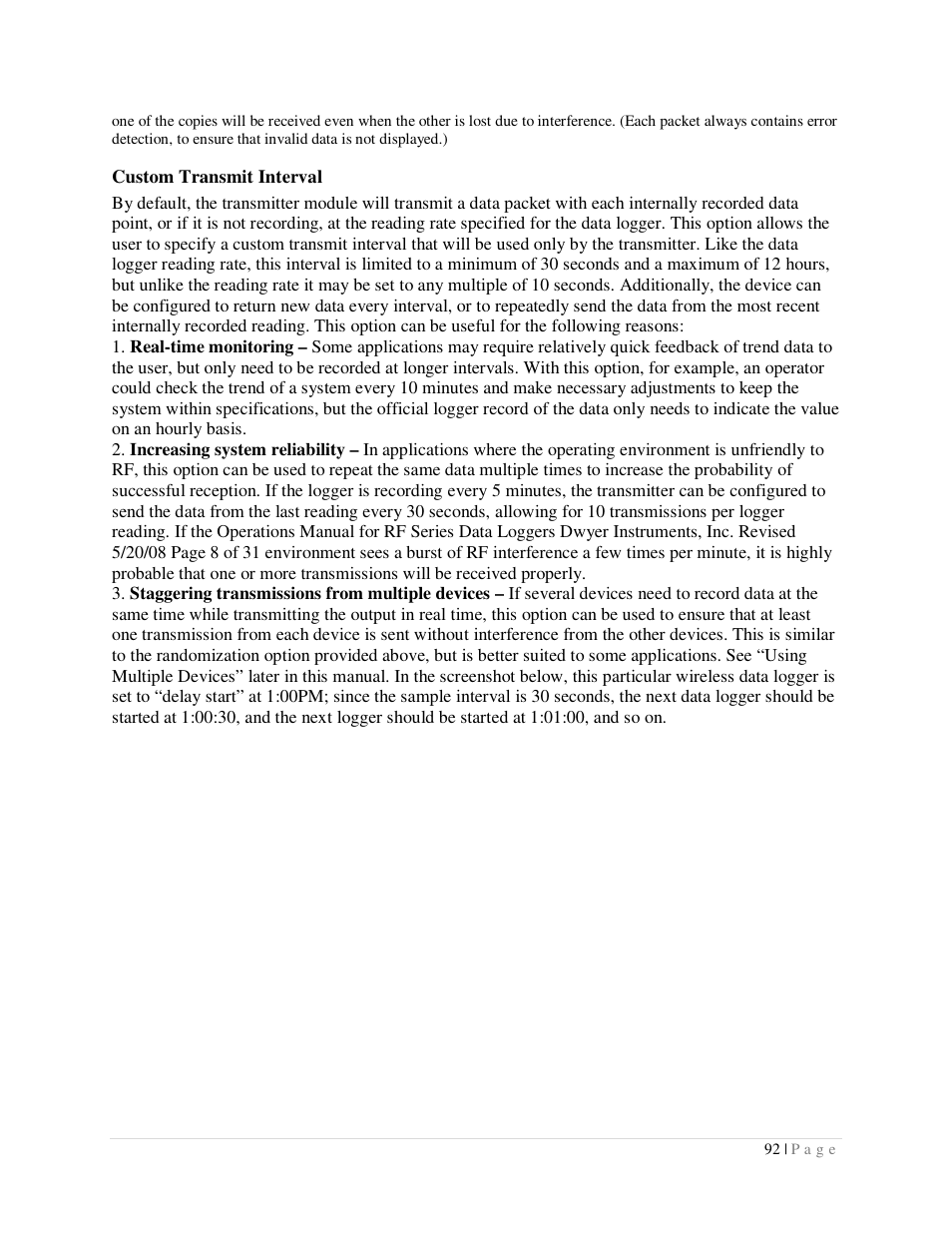Dwyer DLI User Manual | Page 92 / 107