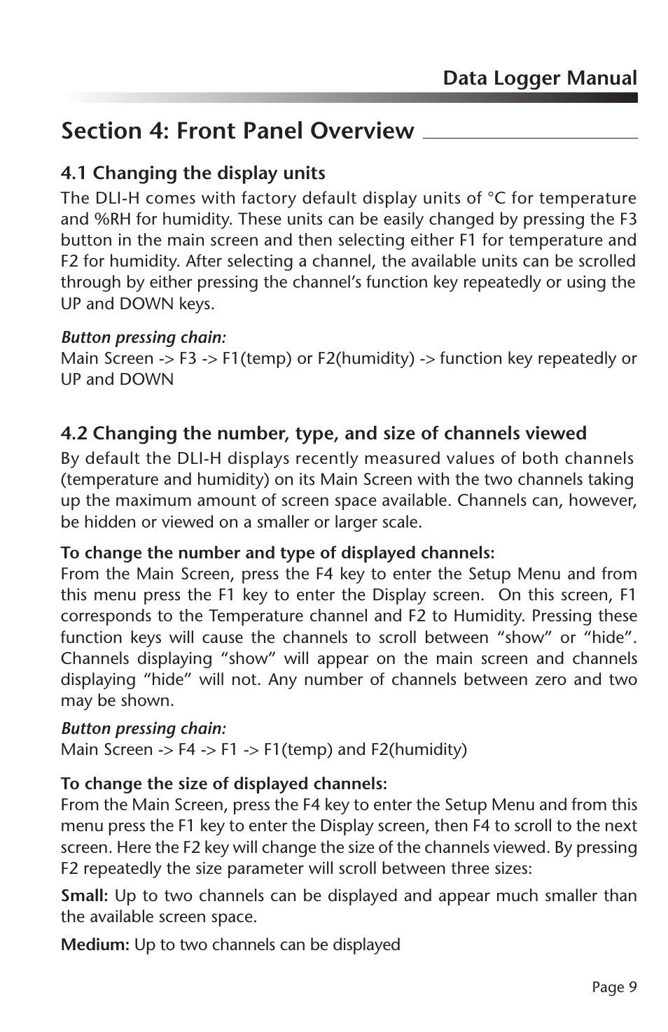 Dwyer DLI-H User Manual | Page 10 / 38