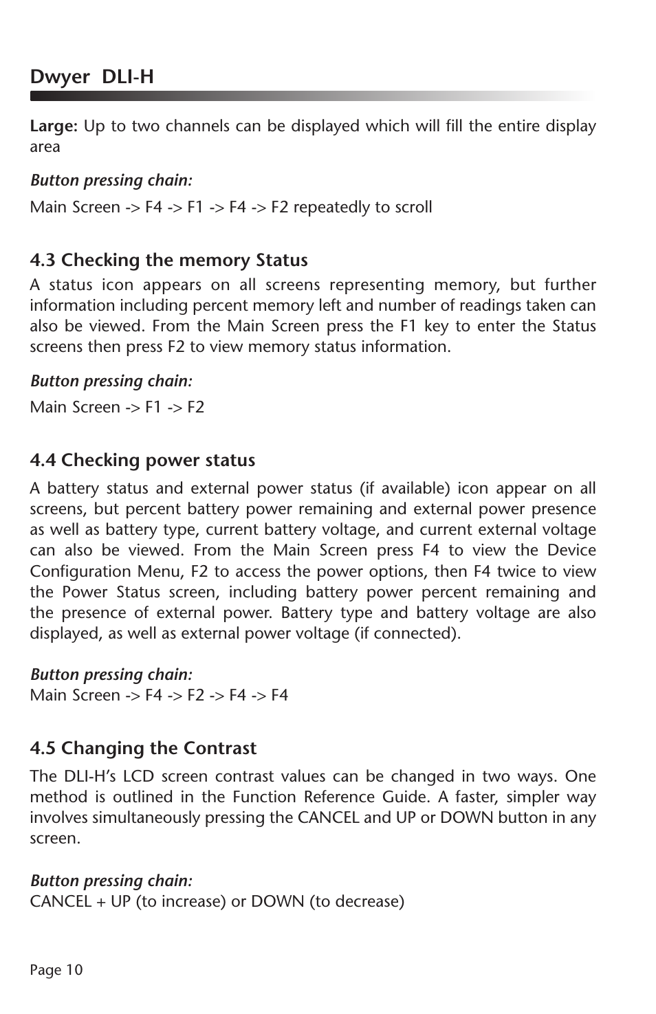 Dwyer DLI-H User Manual | Page 11 / 38