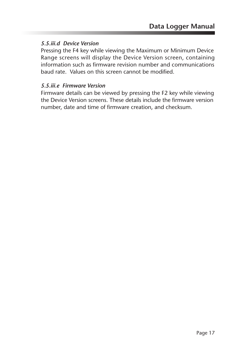 Data logger manual | Dwyer DLI-H User Manual | Page 18 / 38