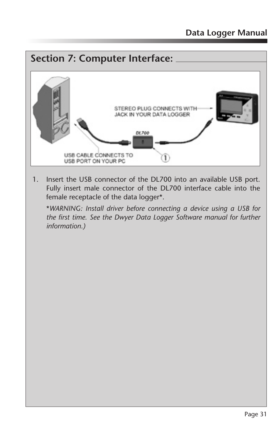 Dwyer DLI-H User Manual | Page 32 / 38