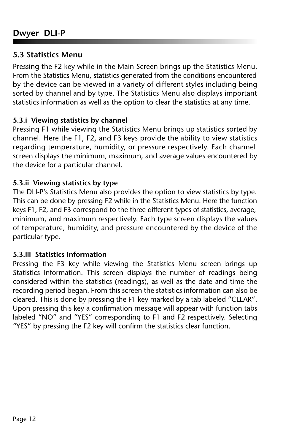 Dwyer dli-p | Dwyer DLI-P User Manual | Page 13 / 38