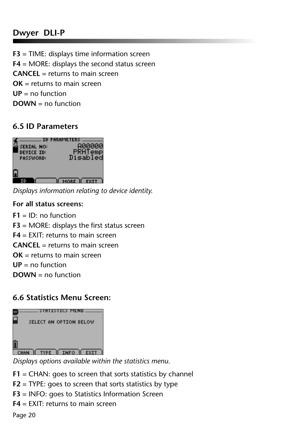 Dwyer dli-p | Dwyer DLI-P User Manual | Page 21 / 38
