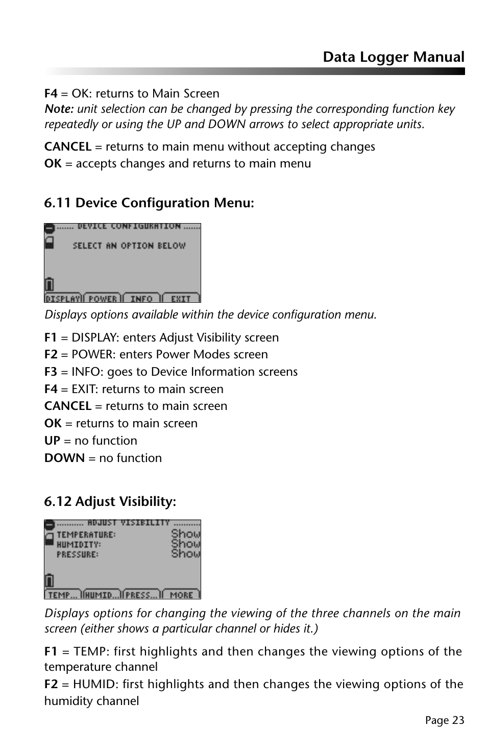 Data logger manual | Dwyer DLI-P User Manual | Page 24 / 38