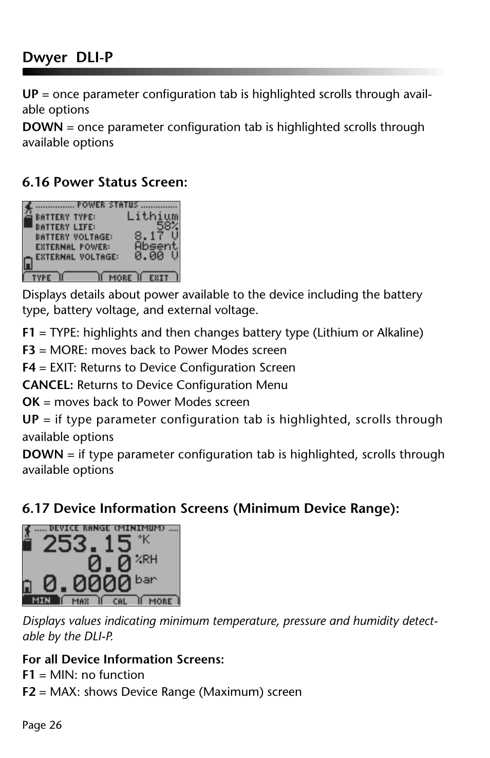 Dwyer DLI-P User Manual | Page 27 / 38