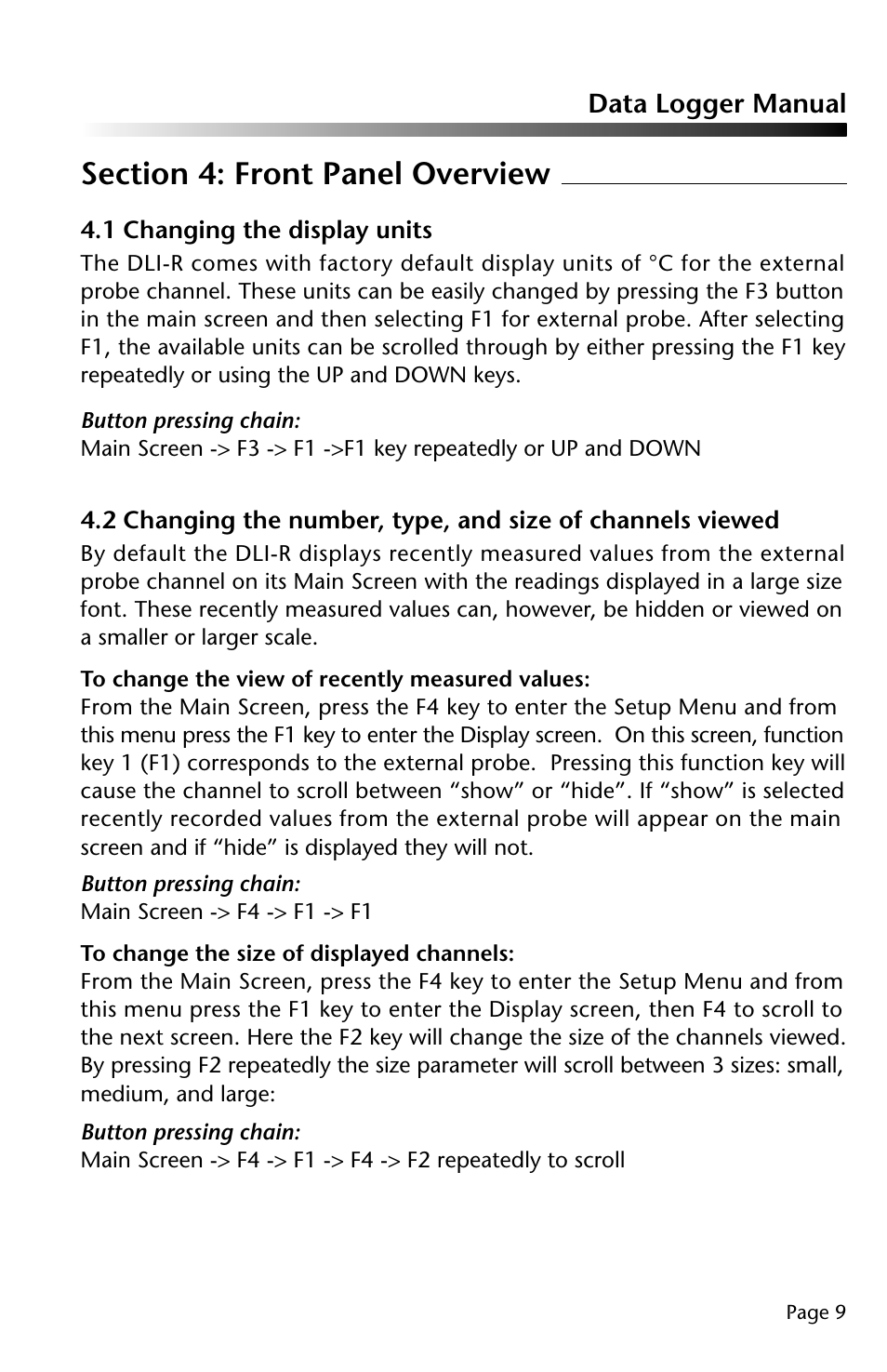 Dwyer DLI-R User Manual | Page 10 / 38