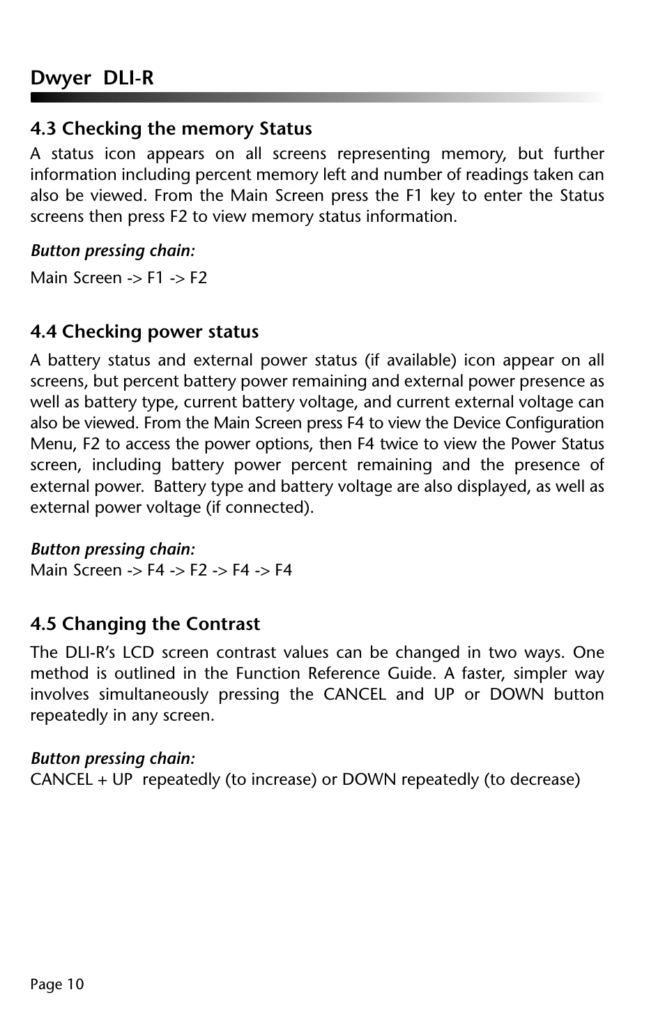 Dwyer DLI-R User Manual | Page 11 / 38