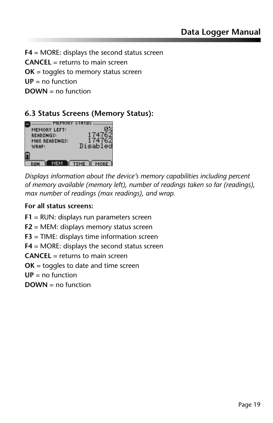 Data logger manual | Dwyer DLI-R User Manual | Page 20 / 38