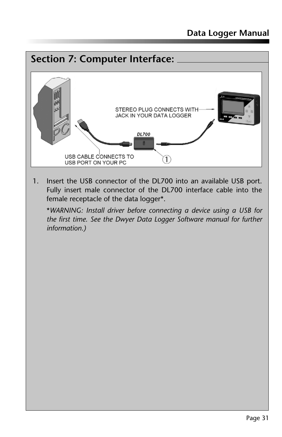 Dwyer DLI-R User Manual | Page 32 / 38