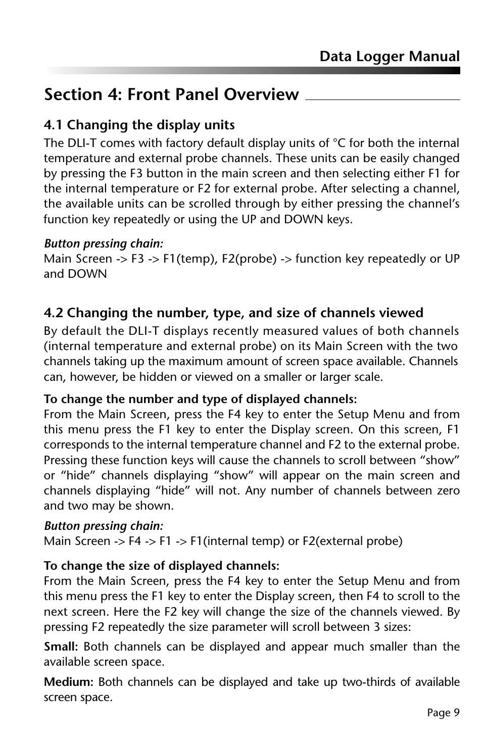 Dwyer DLI-T User Manual | Page 10 / 38
