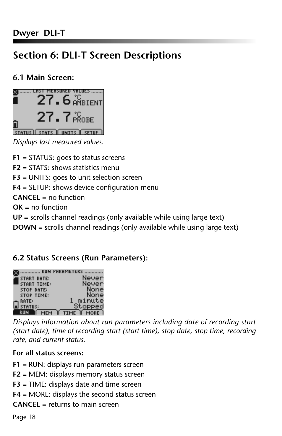 Dwyer DLI-T User Manual | Page 19 / 38