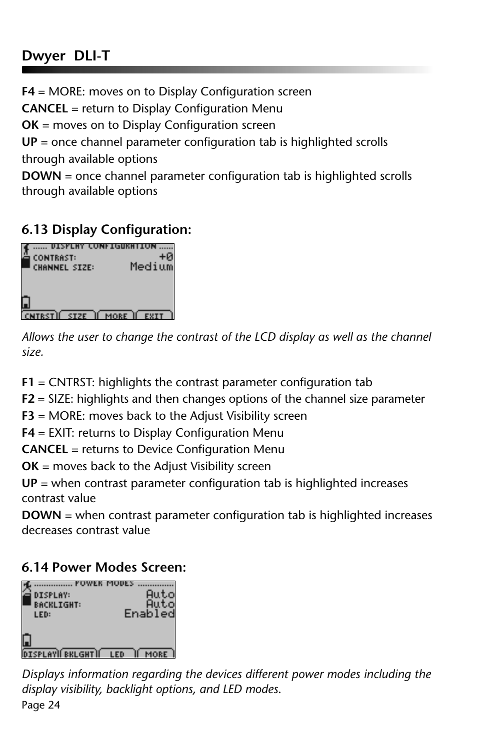Dwyer DLI-T User Manual | Page 25 / 38
