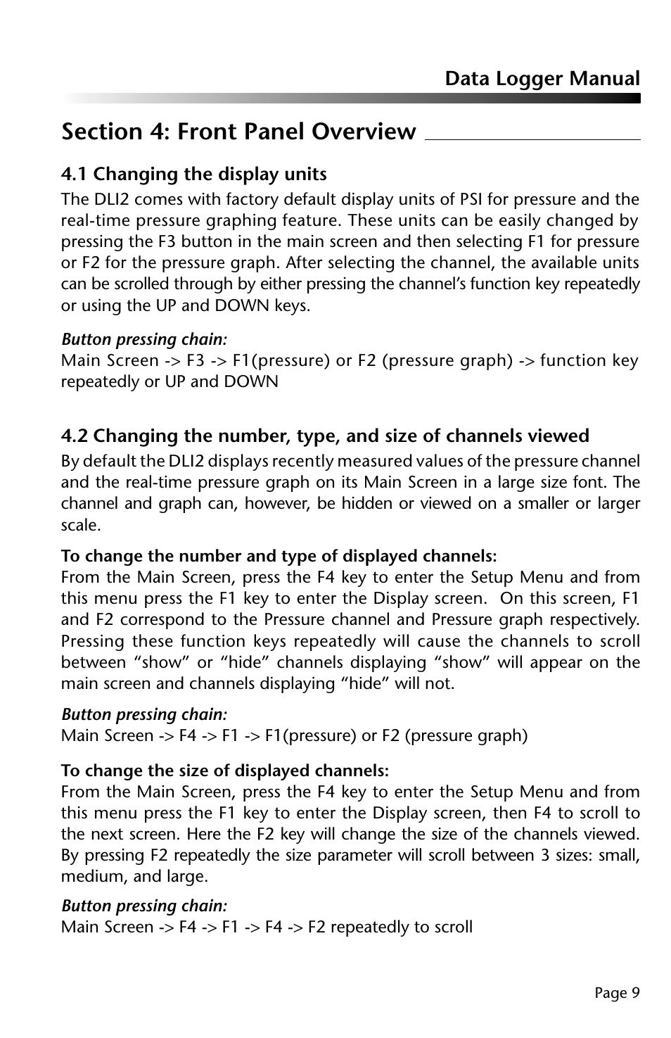 Dwyer DLI2 User Manual | Page 10 / 38