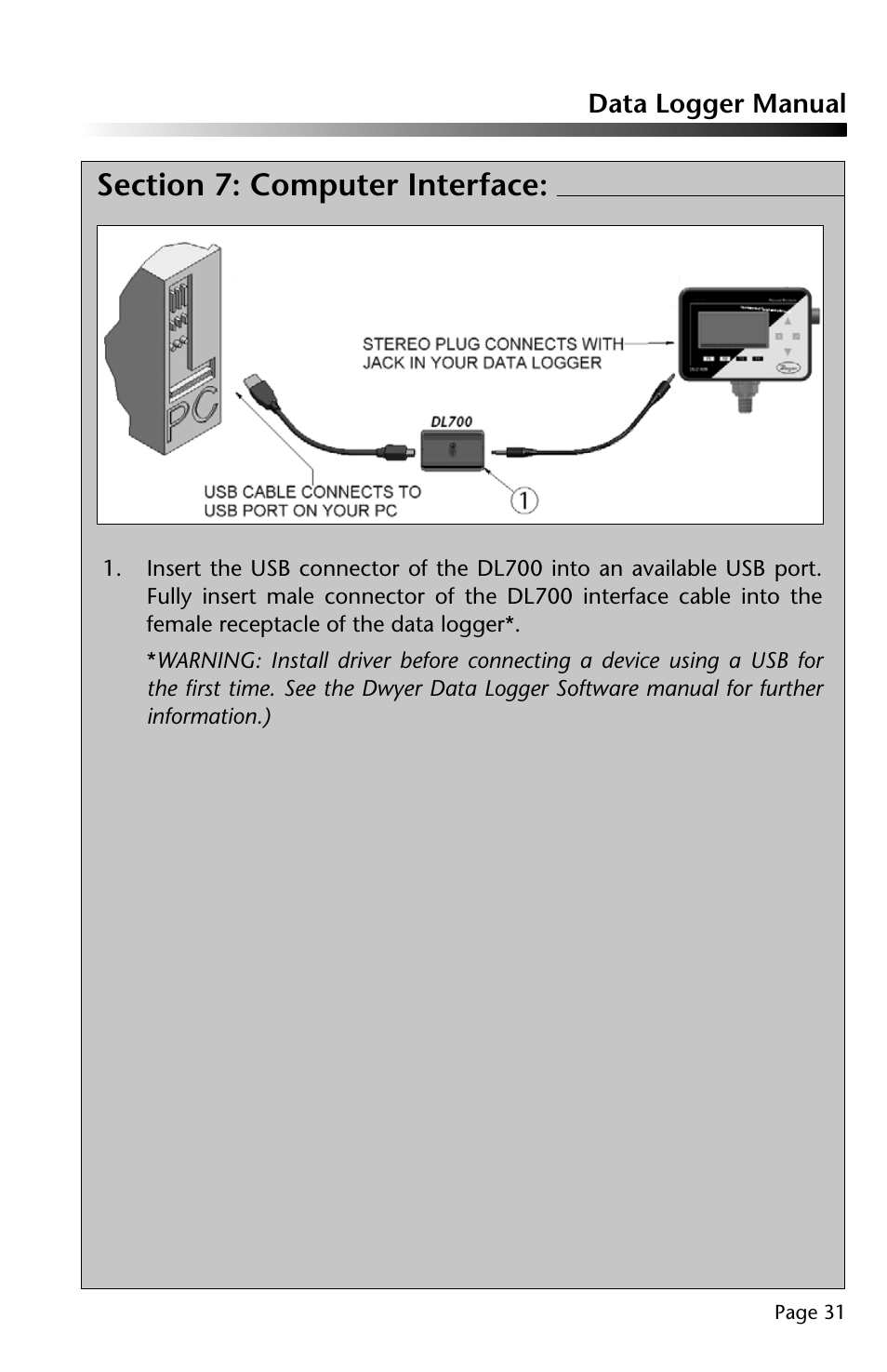 Dwyer DLI2 User Manual | Page 32 / 38