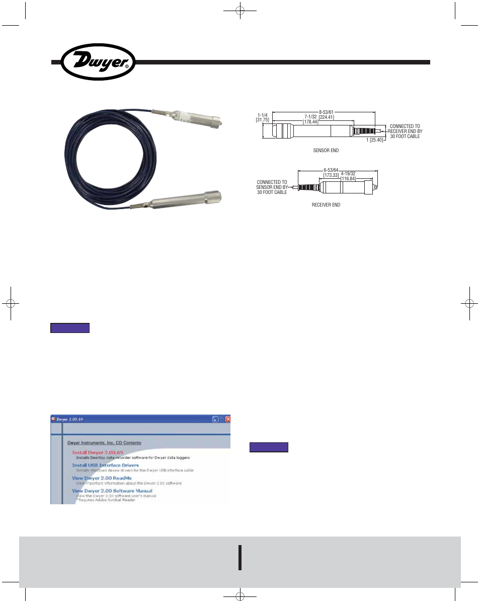 Dwyer LDL2-030 User Manual | 2 pages